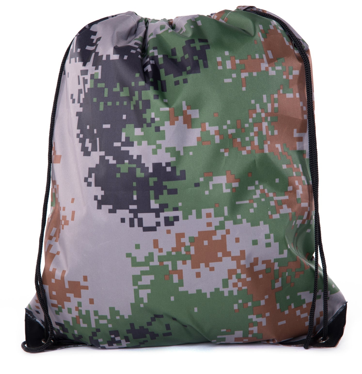 Camouflage Polyester Drawstring Bag - Mato & Hash