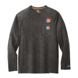 Carhartt Force Cotton Delmont Long Sleeve T-Shirt - Mato & Hash