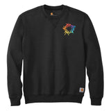 Carhartt Men's Cotton/Polyester Midweight Crewneck Sweatshirt Embroidery