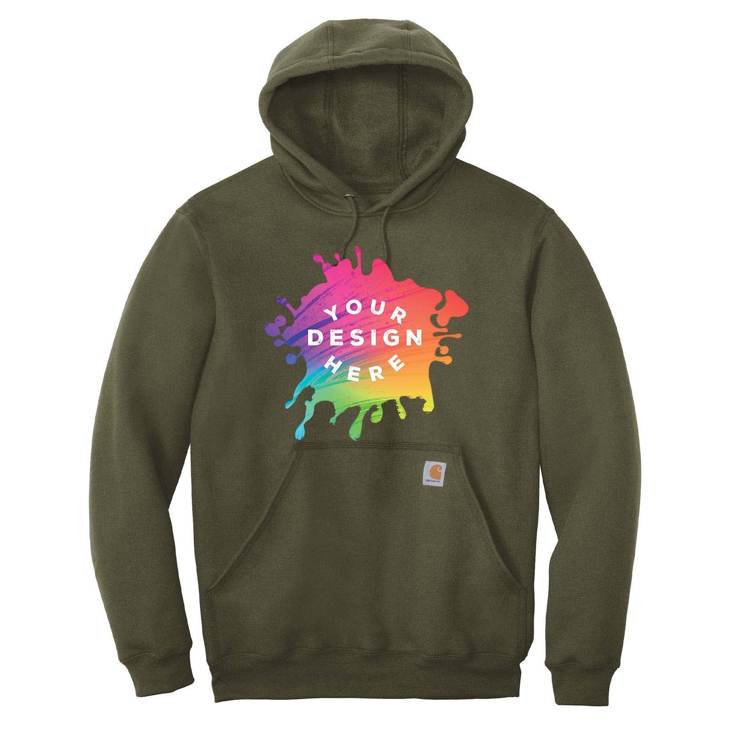 Carhartt Men's Cotton/Polyester Midweight Hooded Sweatshirt - Mato & Hash