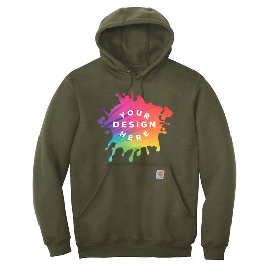 Carhartt Men's Cotton/Polyester Midweight Hooded Sweatshirt - Mato & Hash