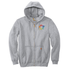 【Carhartt】 HOODED STAMP SWEATSHIRT Carhartt WIP Stamp HD Hoodie - green (duck green/black)