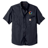 Carhartt Ridgefield Solid Short Sleeve Shirt Embroidery - Mato & Hash