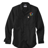 Carhartt Rugged Professional Series Long-Sleeve Shirt Embroidery