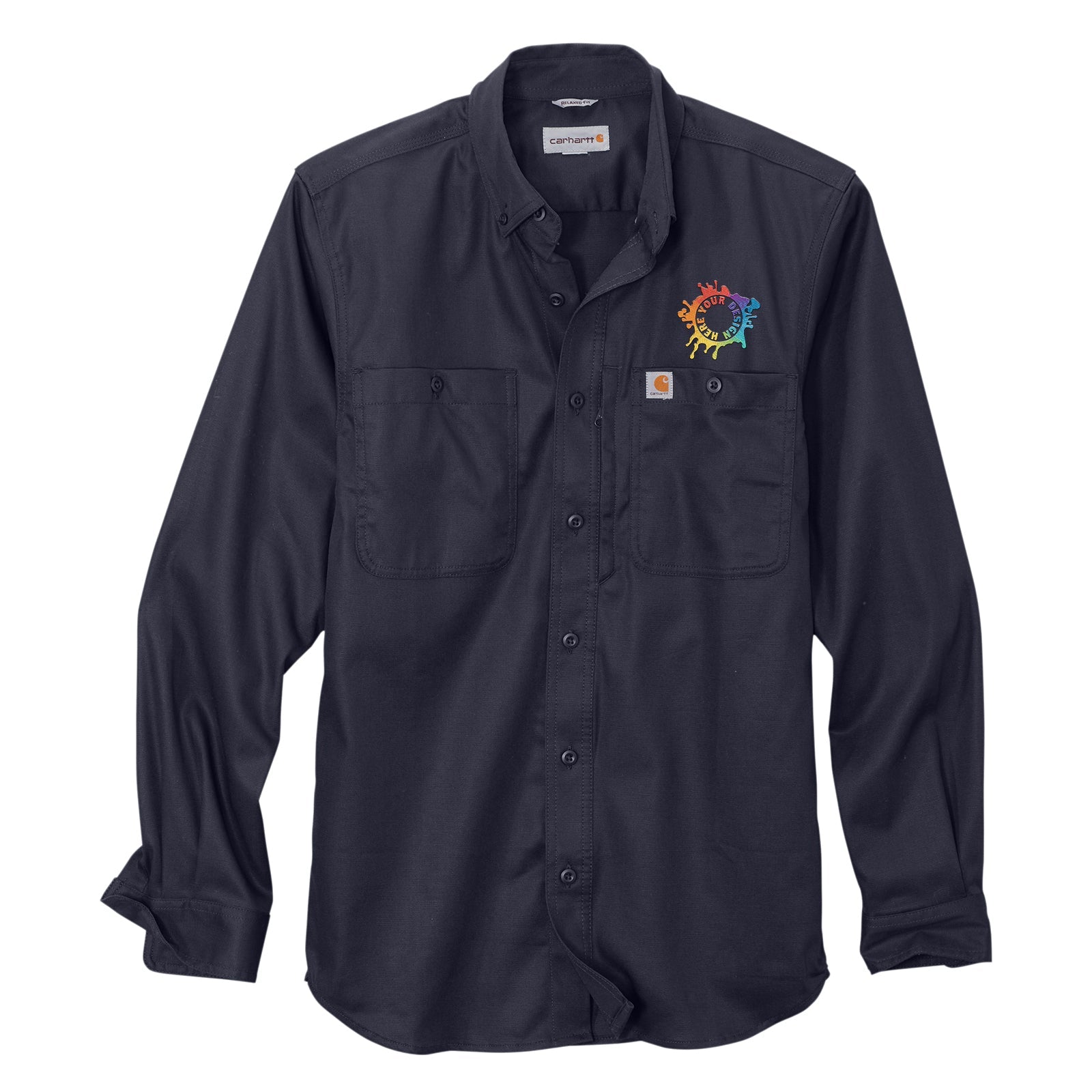 Carhartt? Rugged Professional Series Long Sleeve Shirt | Size:M | Dark Khaki - Sample Blank Carhartt? Rugged Professional Series Long Sleeve Shirt | Size:M | Dark Khaki - Sample Blank