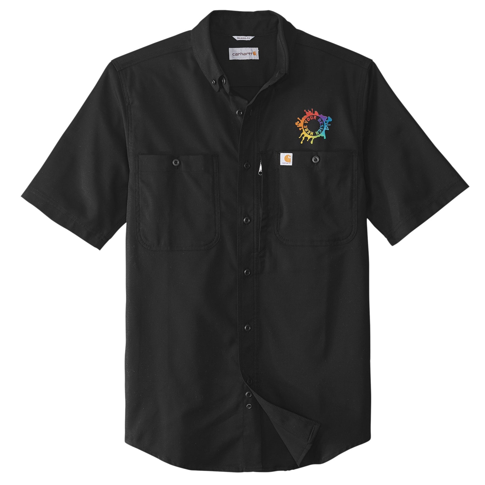 Carhartt Rugged Professional Series Short-Sleeve Shirt Embroidery - Mato & Hash