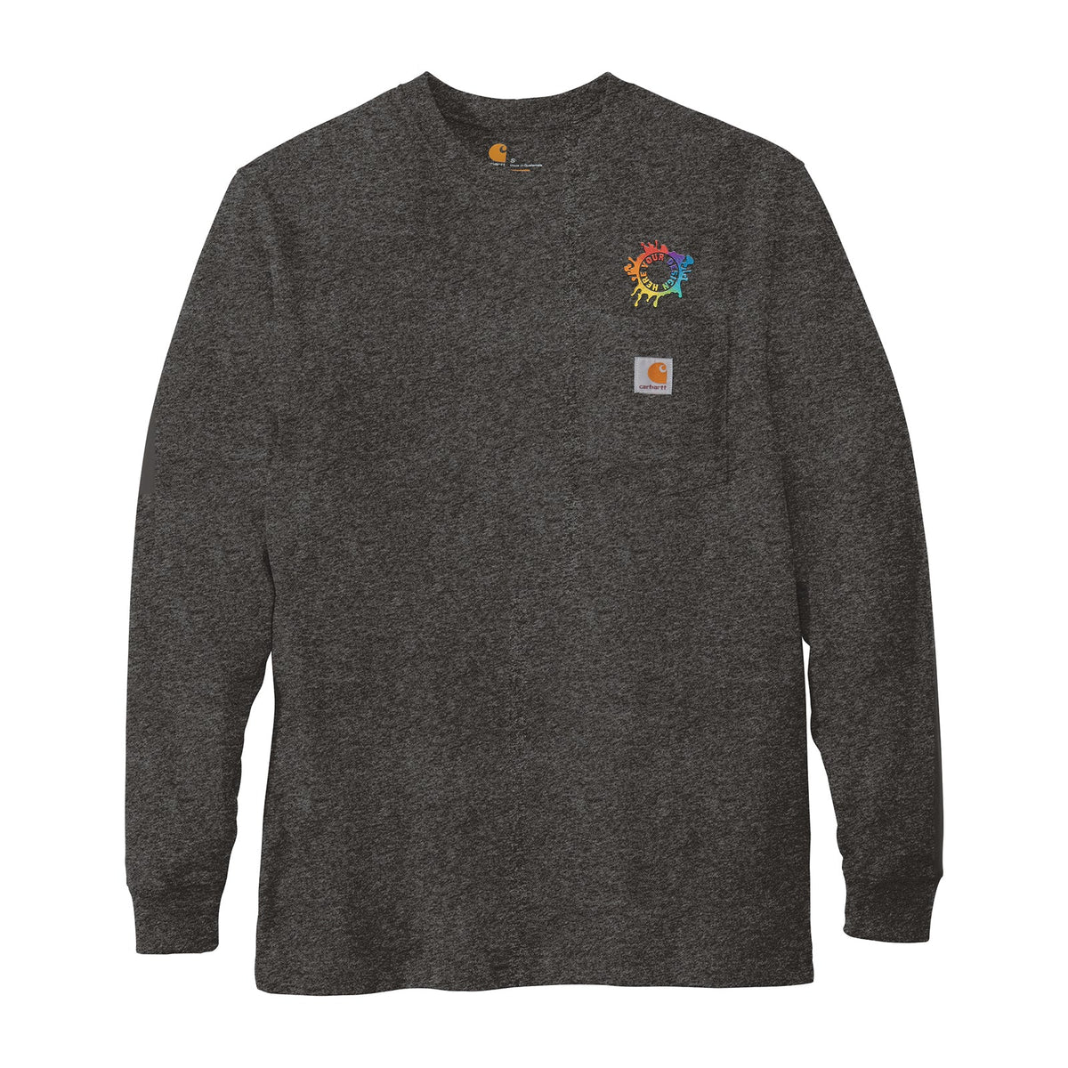 Carhartt Workwear Pocket Long Sleeve T-Shirt Embroidery – Mato & Hash