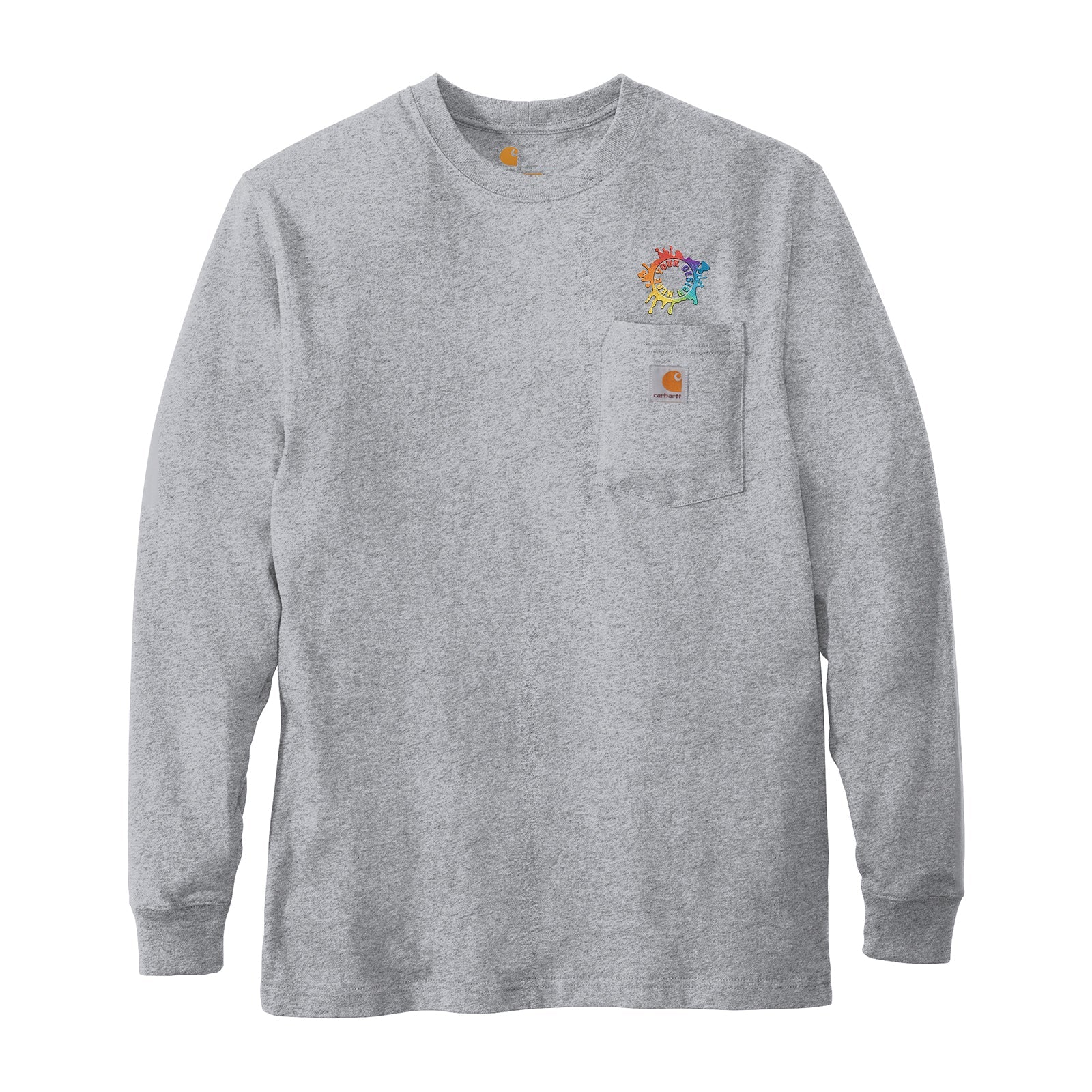 Carhartt Workwear Pocket Long Sleeve T-Shirt Embroidery - Mato & Hash