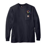 Carhartt Workwear Pocket Long Sleeve T-Shirt Embroidery