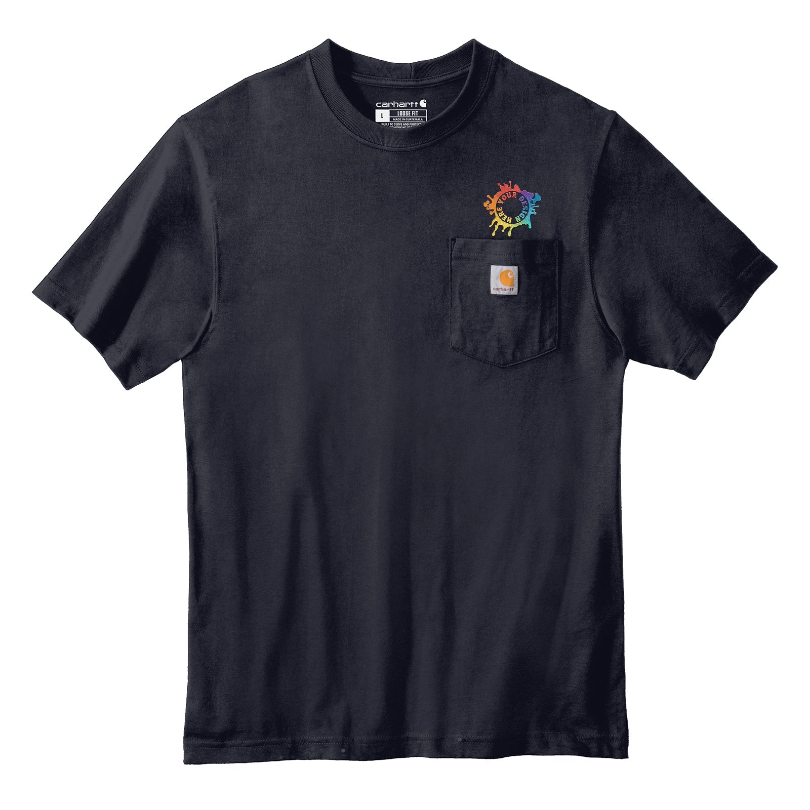 Carhartt Workwear Pocket Short Sleeve T-Shirt Embroidery - Mato & Hash