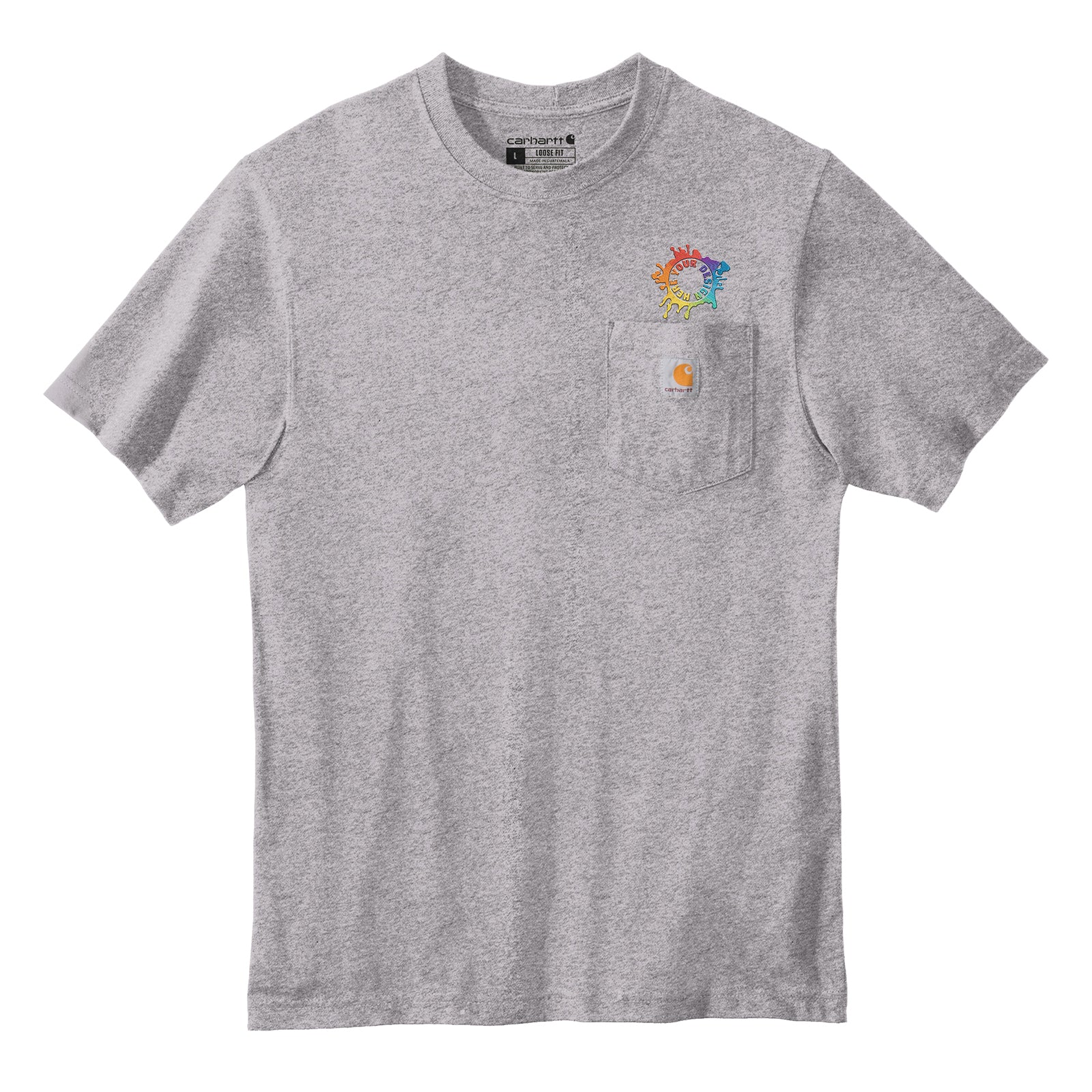 Carhartt Workwear Pocket Short Sleeve T-Shirt Embroidery - Mato & Hash