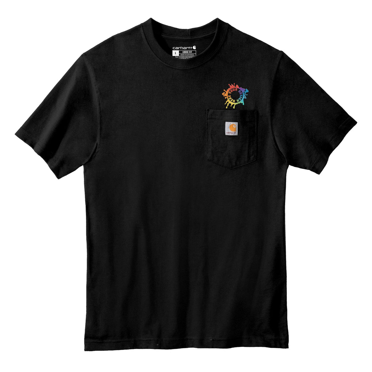 Carhartt Workwear Pocket Short Sleeve T-Shirt Embroidery - Mato & Hash