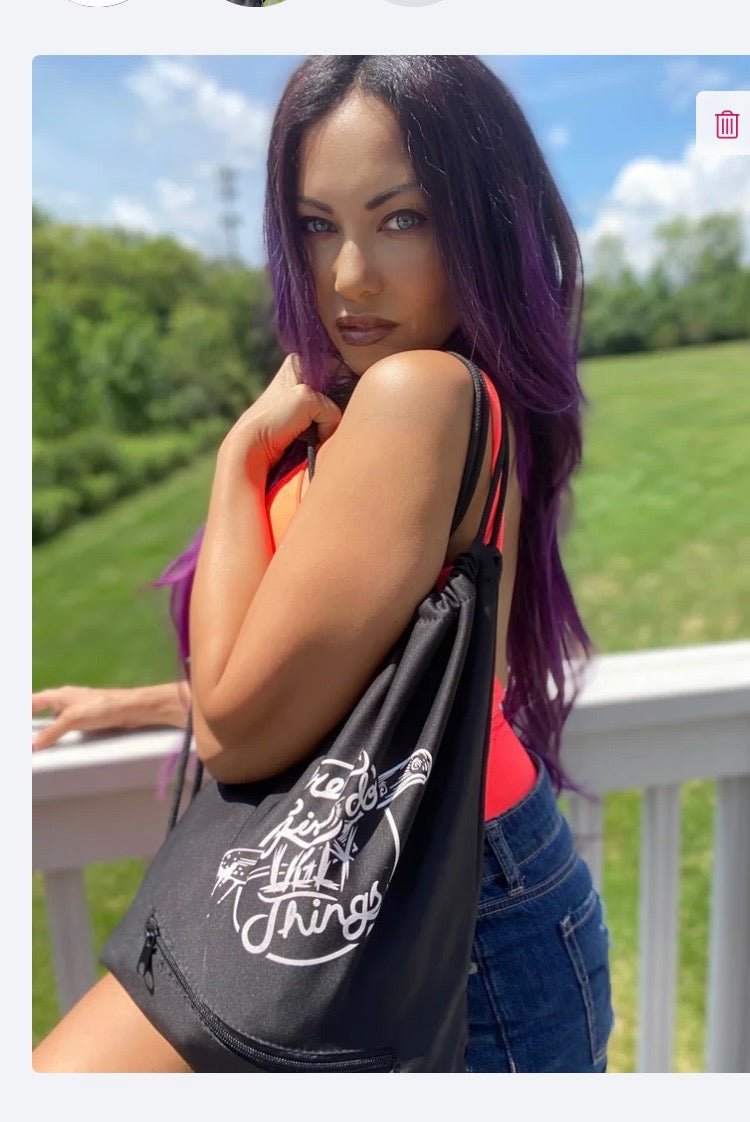Carla Harvey Blackout Mélange Pretty girls Cinch bag - Mato & Hash