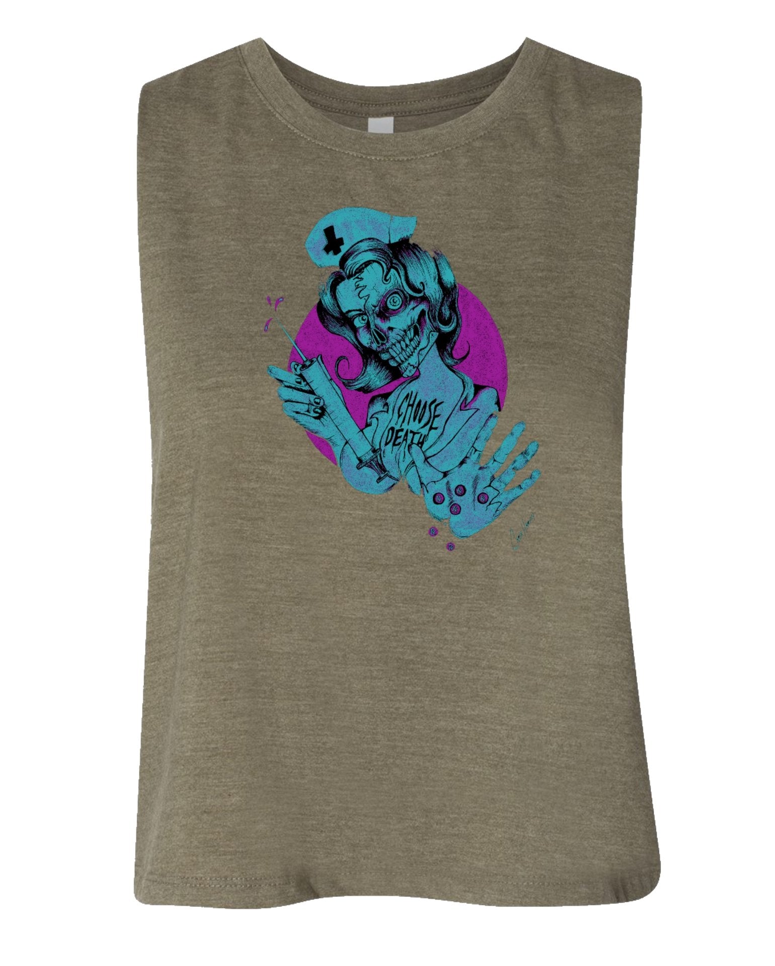 Carla Harvey Choose Death Top Tank - Mato & Hash