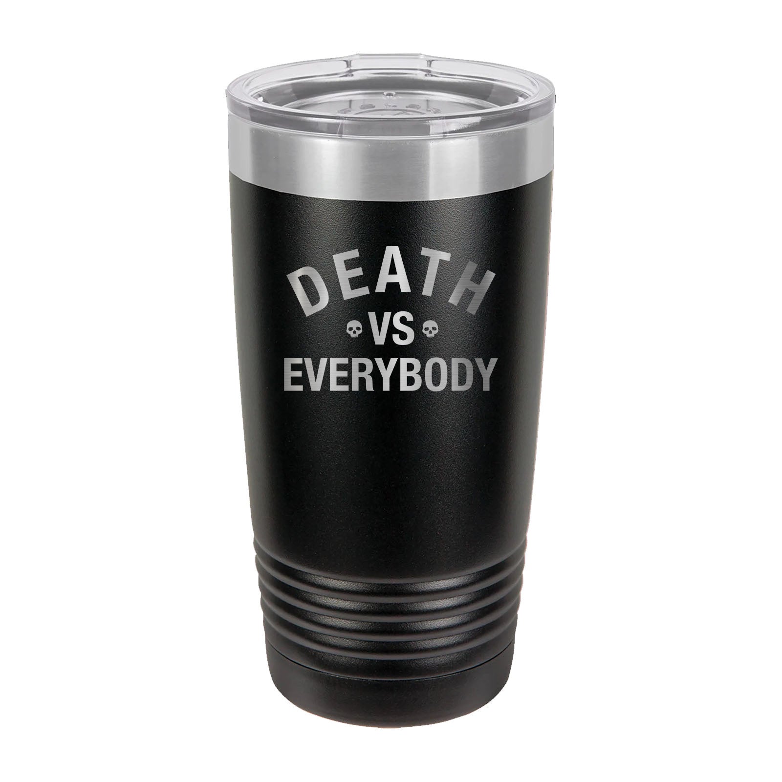 Carla Harvey Death Vs Everybody 20oz Tumbler - Mato & Hash