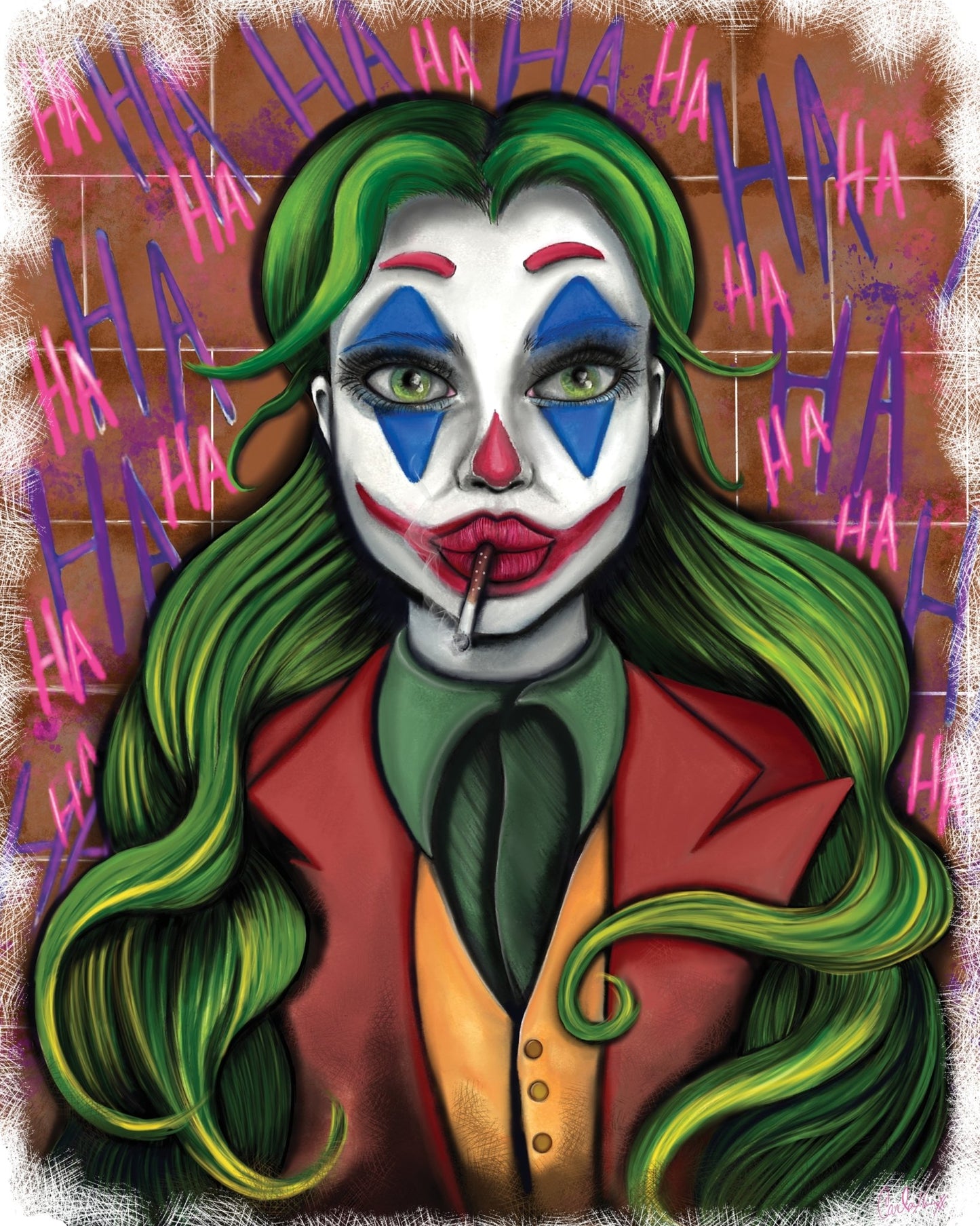 Carla Harvey Joker Shirt - Mato & Hash