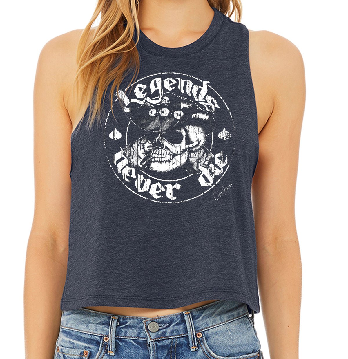 Carla Harvey Legends Crop Top Tank - Mato & Hash