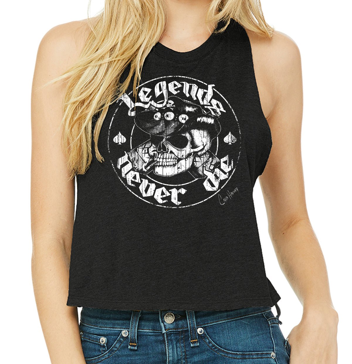 Carla Harvey Legends Crop Top Tank - Mato & Hash