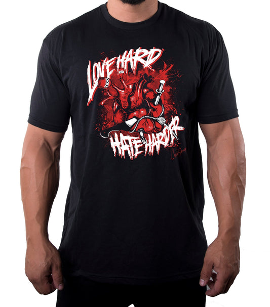 Carla Harvey Love Hard Hate Harder T Shirt - Mato & Hash
