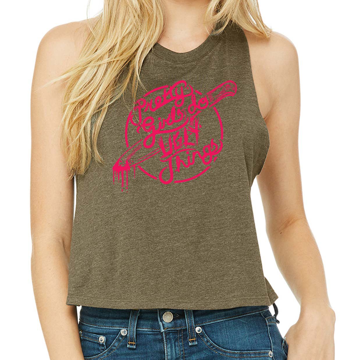 Carla Harvey Pretty in Pink Crop Top - Mato & Hash