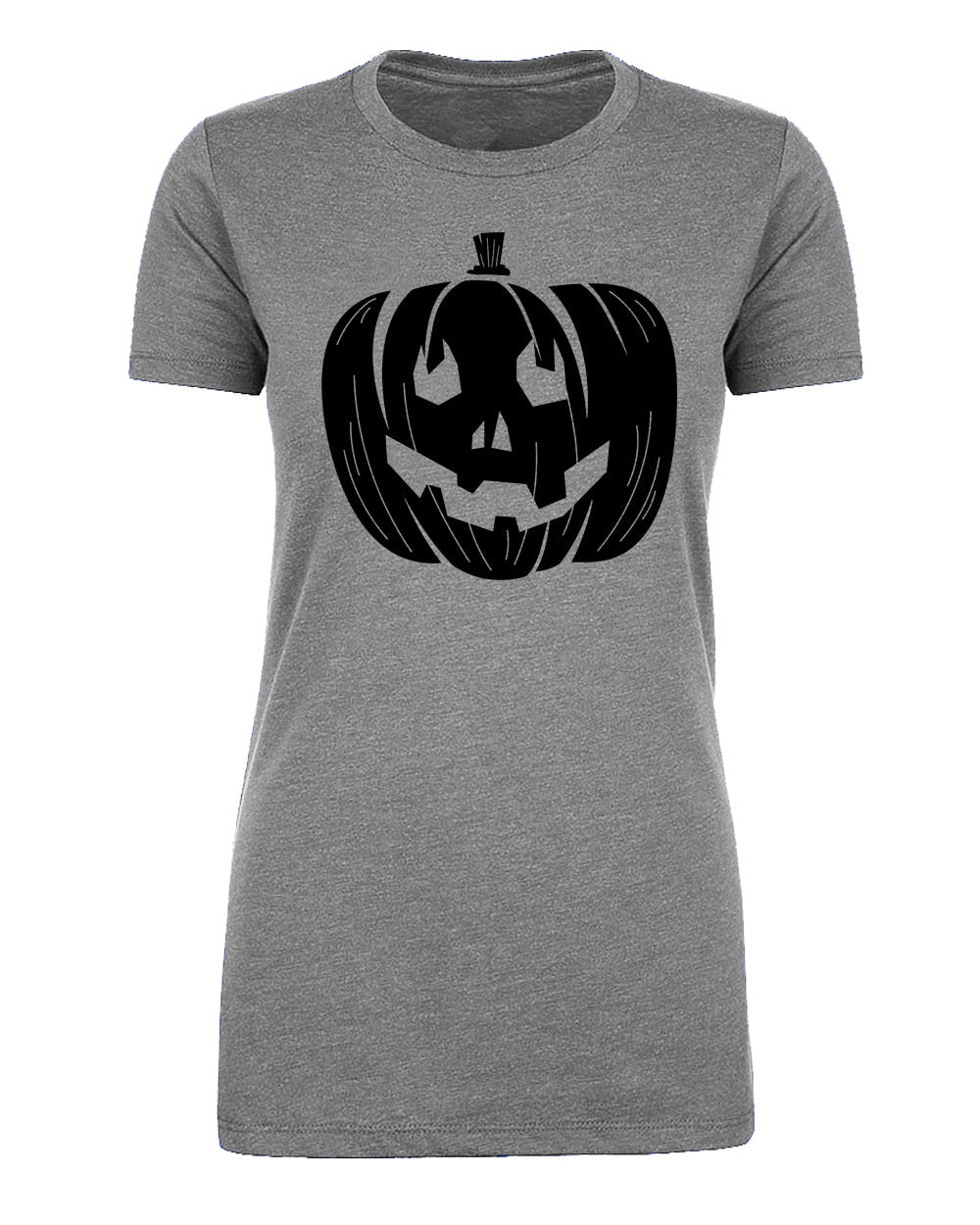 Carved Pumpkin Womens Halloween T Shirts - Mato & Hash
