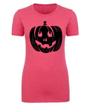 Carved Pumpkin Womens Halloween T Shirts