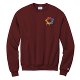 Champion Powerblend Cotton/Polyester Men's Crewneck Sweatshirt Embroidery - Mato & Hash
