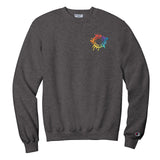 Champion Powerblend Cotton/Polyester Men's Crewneck Sweatshirt Embroidery - Mato & Hash