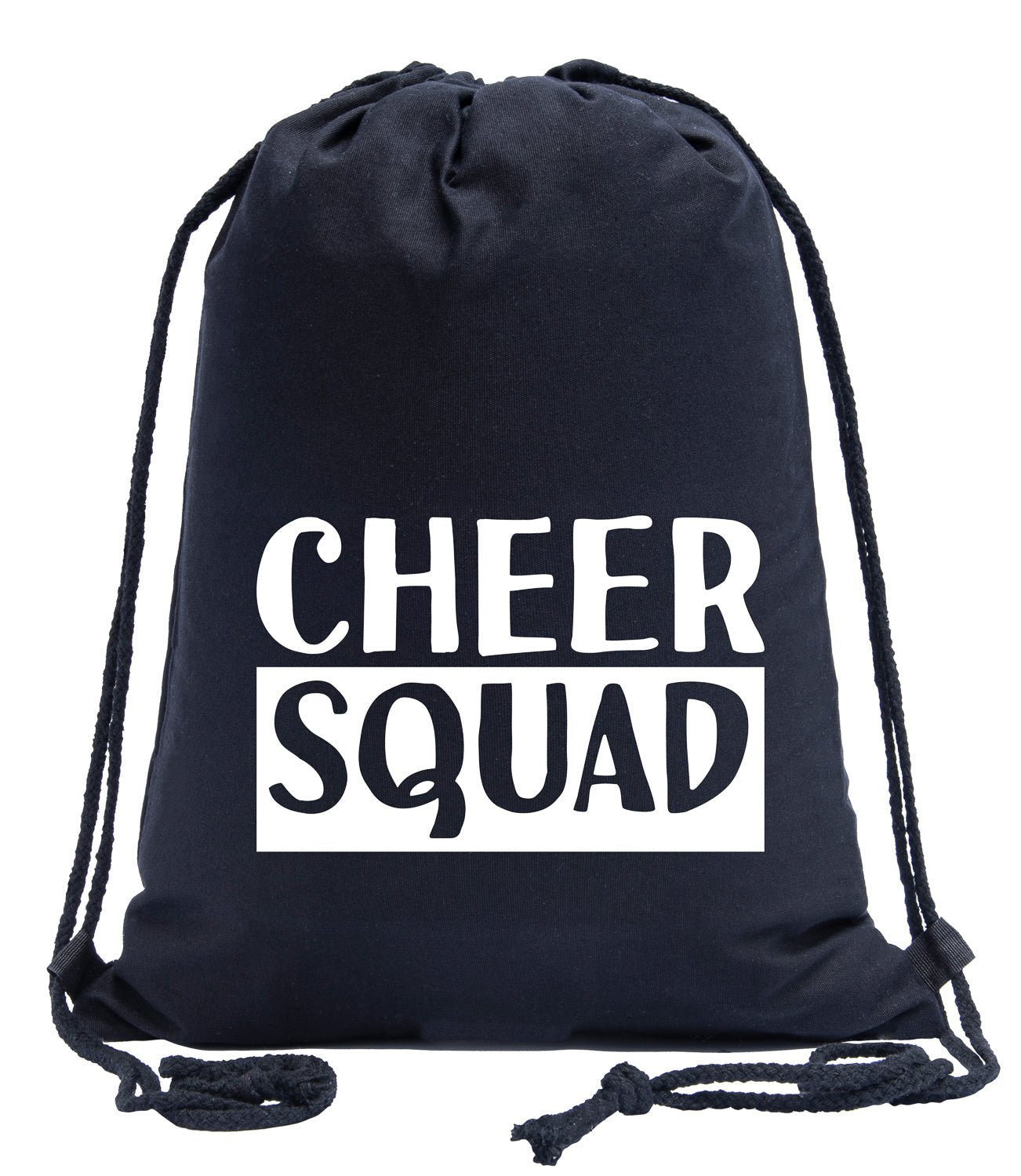 Cheer Squad Cotton Drawstring Bag - Mato & Hash