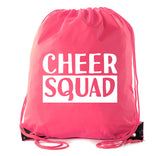Cheer Squad Polyester Drawstring Bag - Mato & Hash