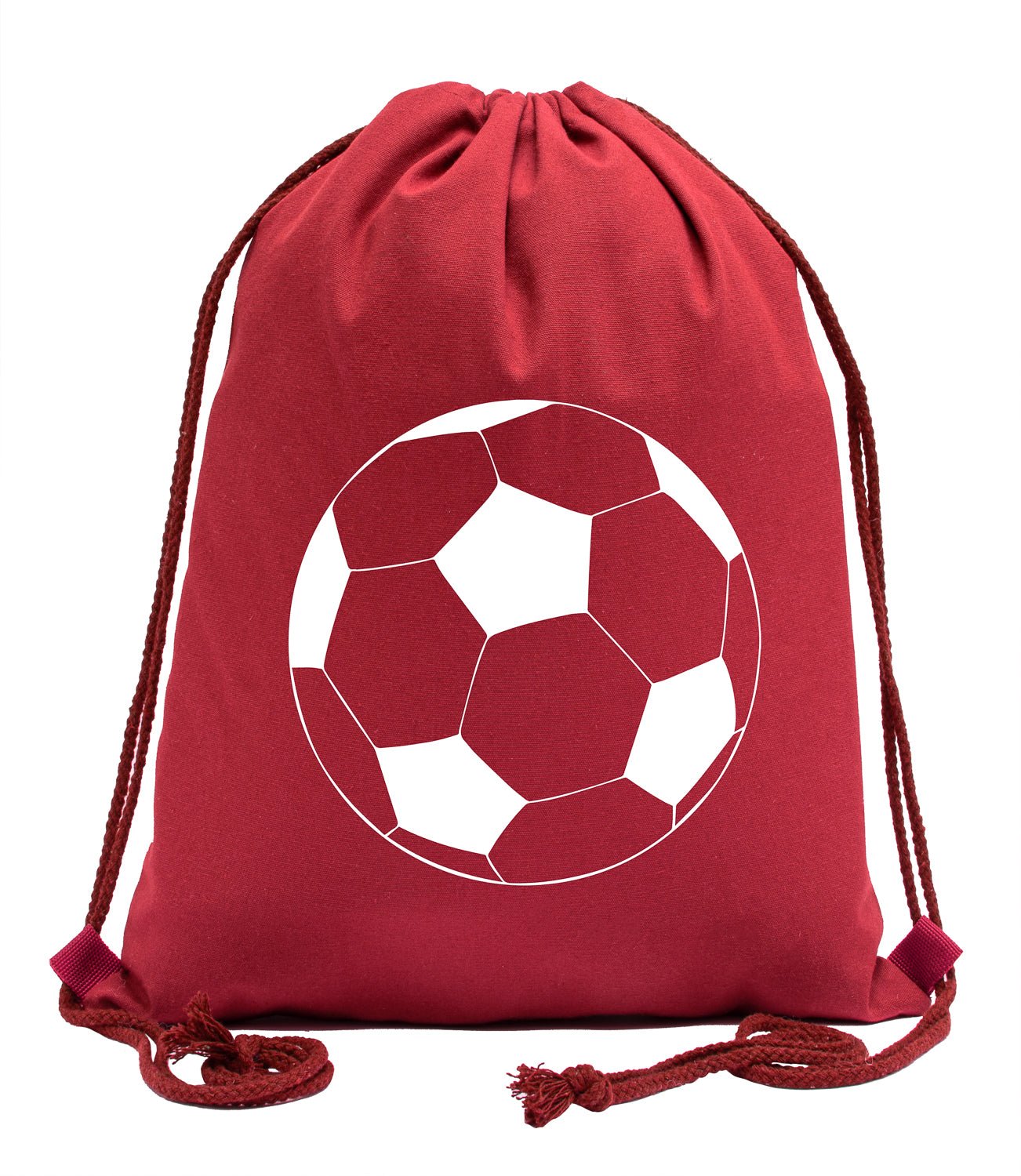 Classic Soccer Ball Cotton Drawstring Bag - Mato & Hash