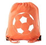 Classic Soccer Ball Polyester Drawstring Bag - Mato & Hash