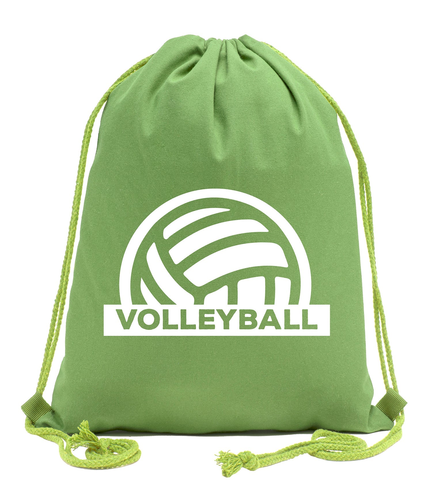 Classic Volleyball Cotton Drawstring Bag - Mato & Hash
