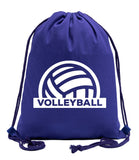 Classic Volleyball Cotton Drawstring Bag - Mato & Hash