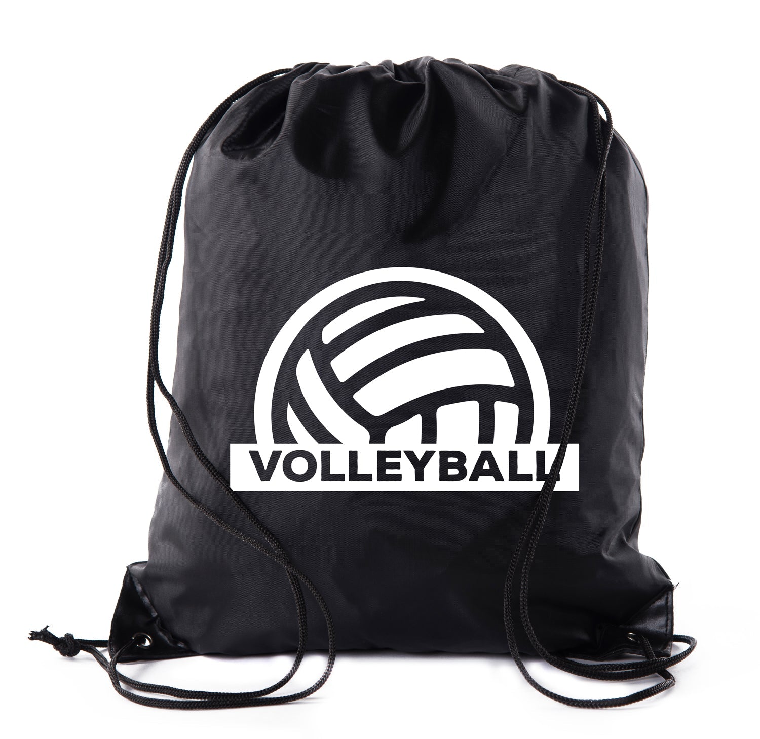 Classic Volleyball Polyester Drawstring Bag - Mato & Hash