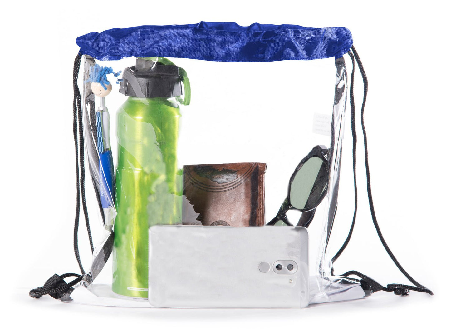 Clear Stadium Approved Mini Drawstring Bag - Mato & Hash