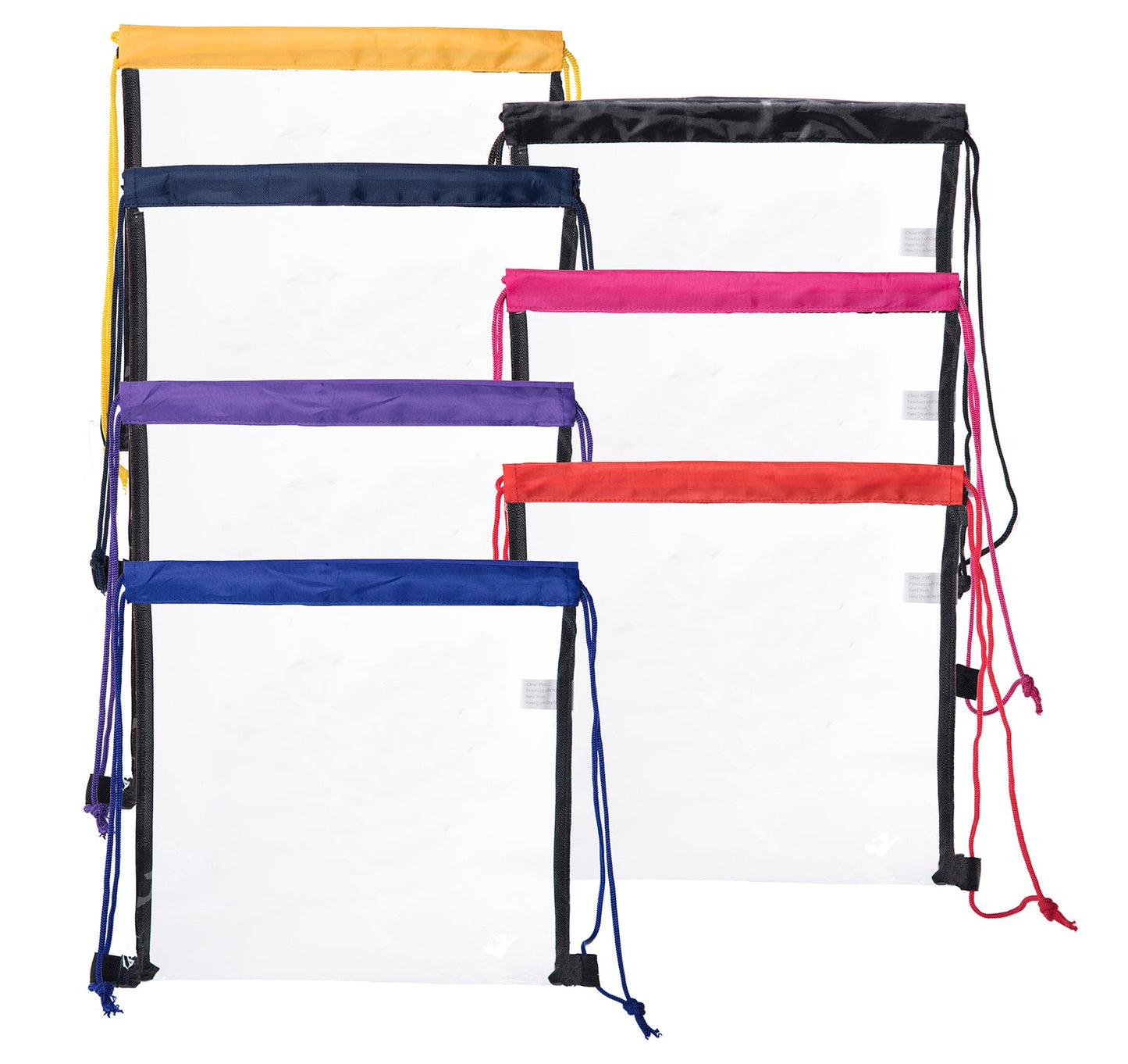 Clear Stadium Approved Mini Drawstring Bag - Mato & Hash