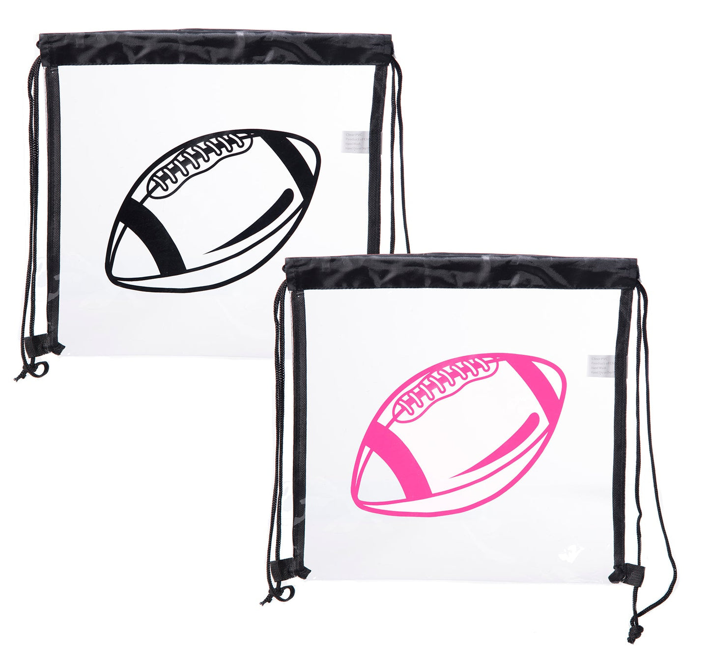 Clear Stadium Approved Mini Drawstring Bag - Mato & Hash
