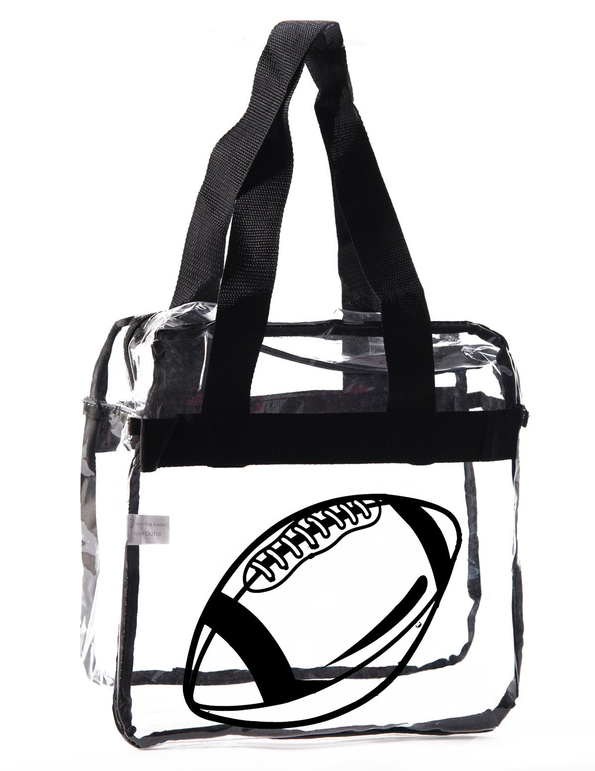 Clear Stadium Approved Tote Bag - Mato & Hash