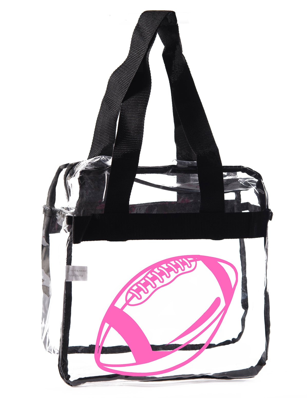 Clear Stadium Approved Tote Bag - Mato & Hash