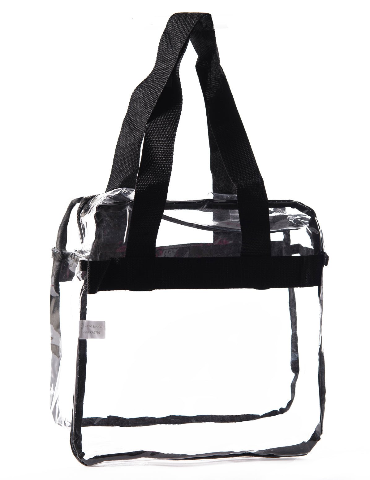 Clear Stadium Approved Tote Bag - Mato & Hash