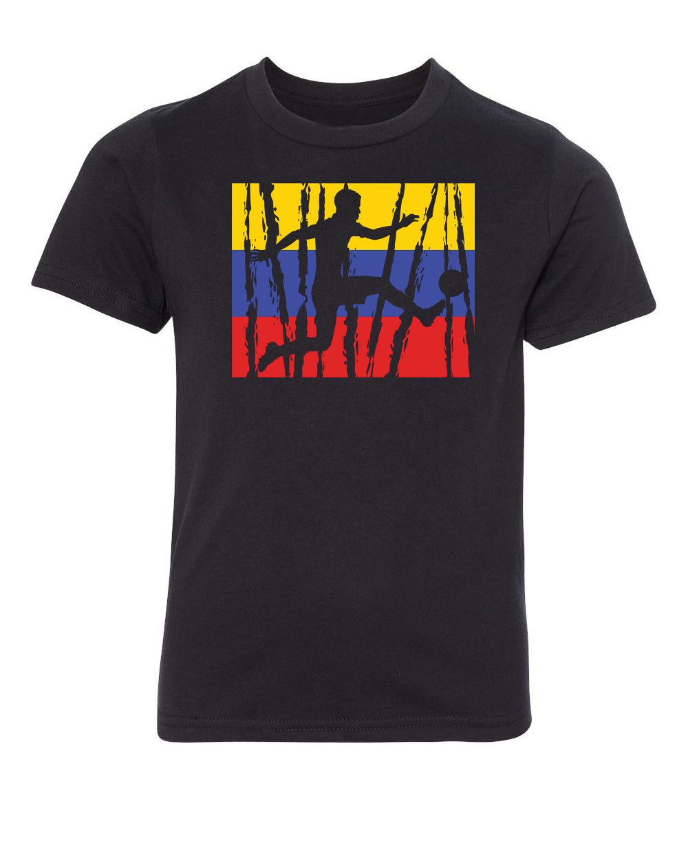 Colombia Soccer Pride Kids T Shirts - Mato & Hash