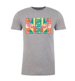 Colorful Soccer Field Unisex T Shirts