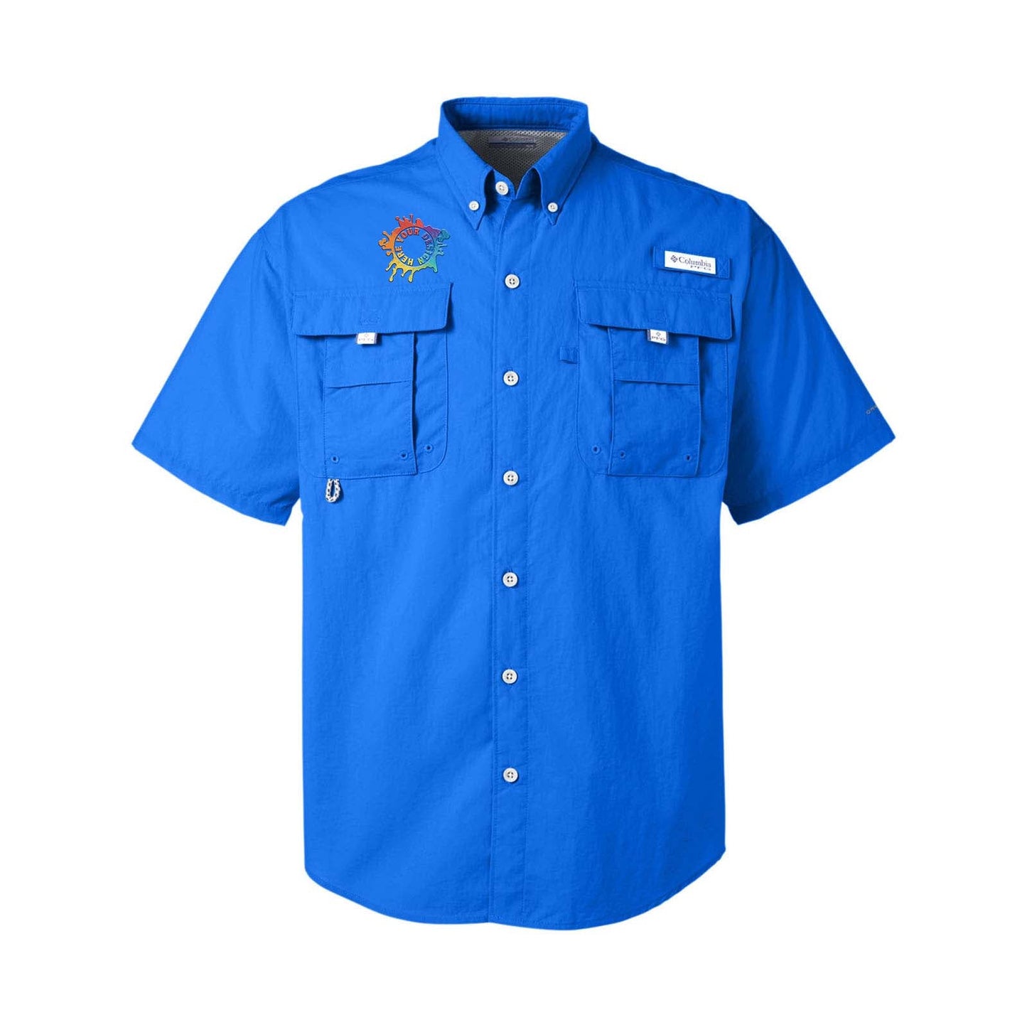 Columbia Men's Bahama™ II Short-Sleeve Shirt Embroidery - Mato & Hash