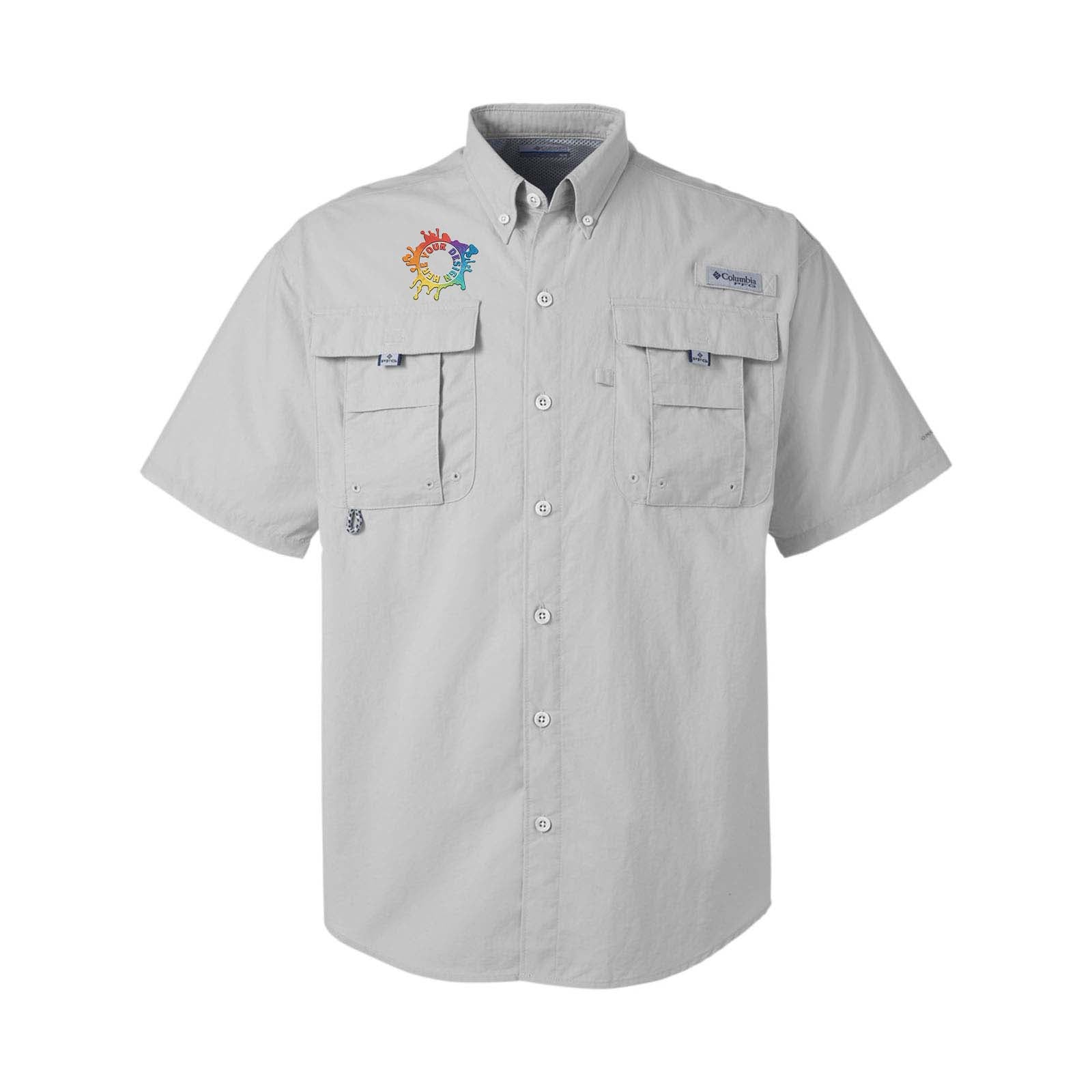Columbia Men's Bahama™ II Short-Sleeve Shirt Embroidery - Mato & Hash