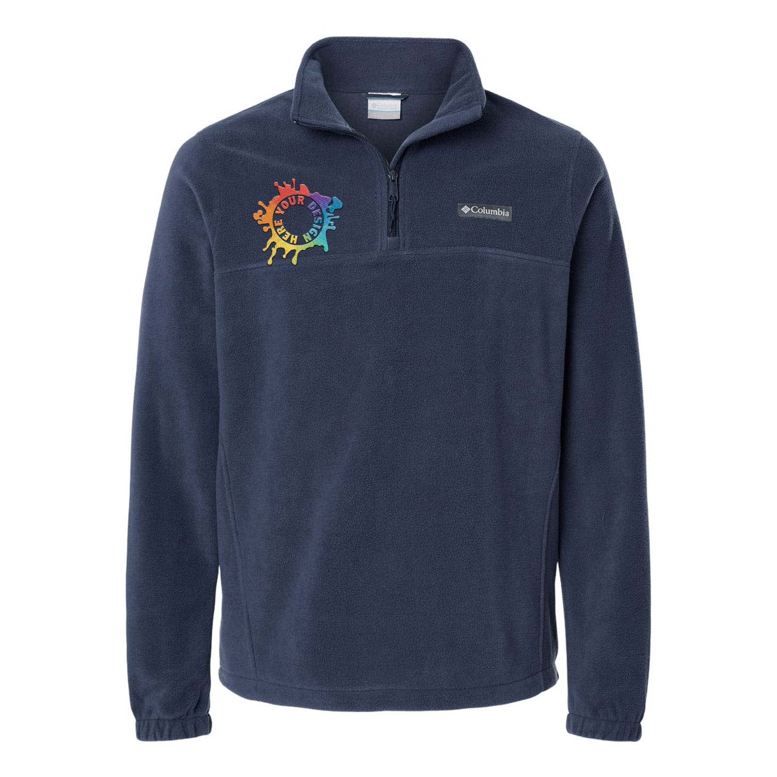 Columbia Steens Mountain™ Fleece Quarter-Zip Pullover Embroidery