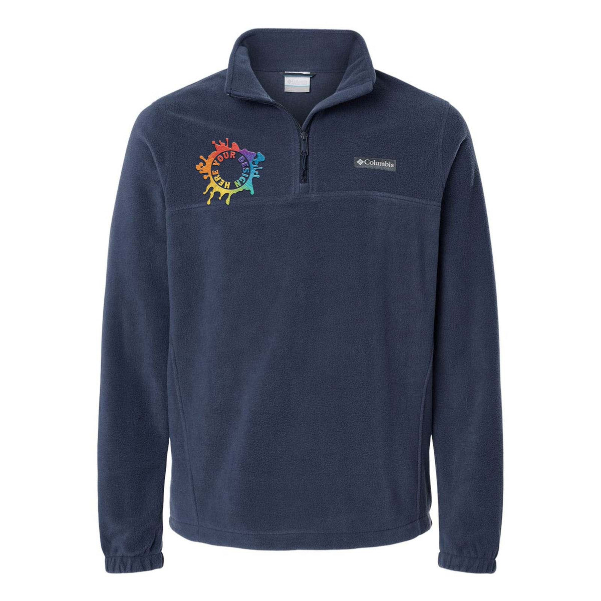 Columbia Steens Mountain™ Fleece Quarter-Zip Pullover Embroidery 