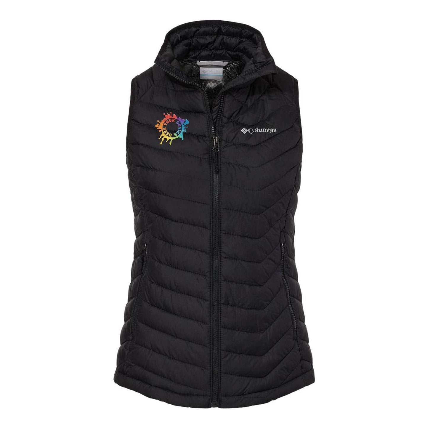 Columbia Women's Powder Lite™ Vest Embroidery - Mato & Hash