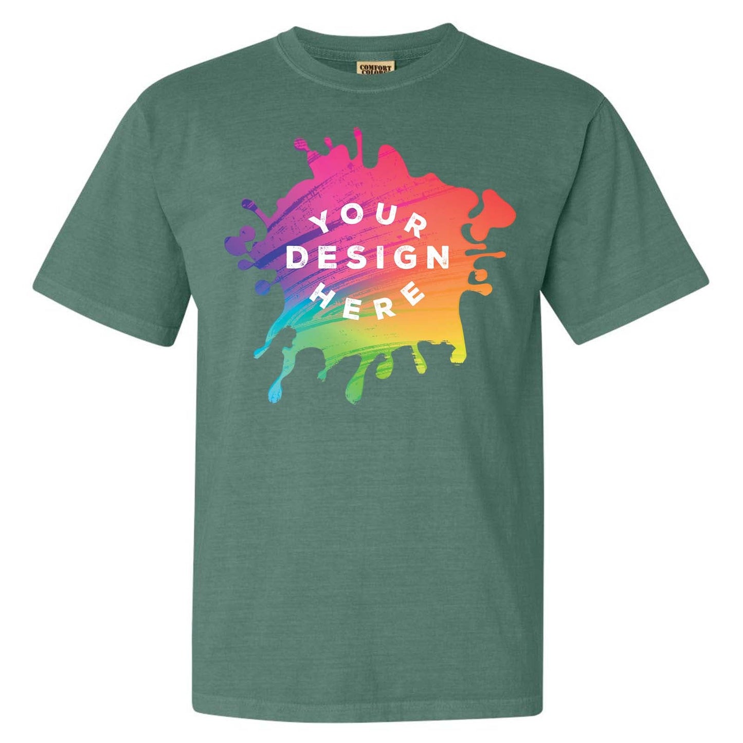 Comfort Colors Garment Dyed Heavyweight 100% Cotton T-Shirt - Mato & Hash