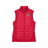 Core 365 Ladies' Prevail Packable Puffer Vest Jacket Embroidery - Mato & Hash